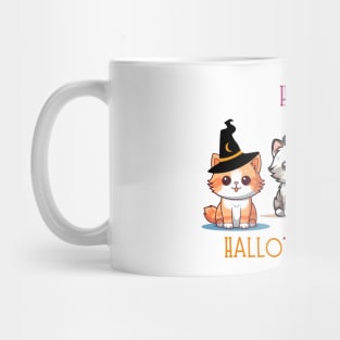 Happy Halloween Thanksgiving Christmas Mug